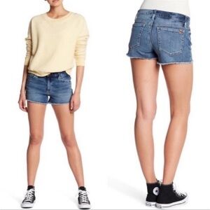 JOE’S Andreea Frayed Hem High Rise Shorts | 27